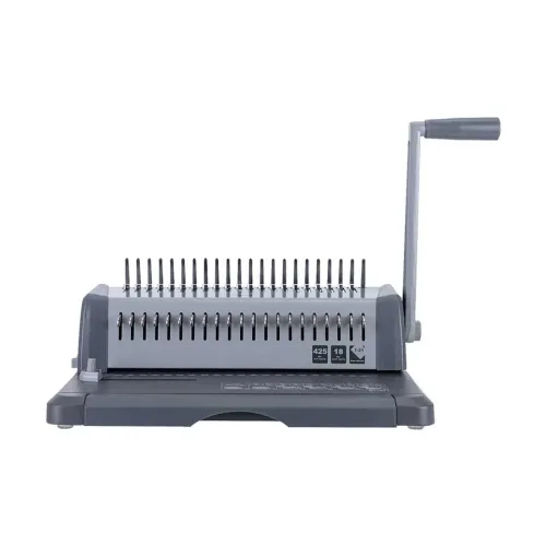 Deli E3873 425 Sheets Comb Spiral Binding Machine-IOSBD