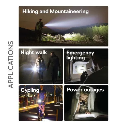 Philips SFL2142C4 LED Rechargeable Torch Light (4 Pcs)