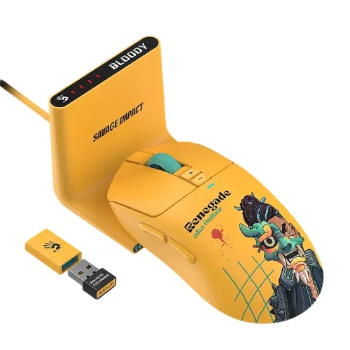 A4tech Bloody R72 Ultra Duo Dual Mode Wireless Gaming Mouse-IOSBD