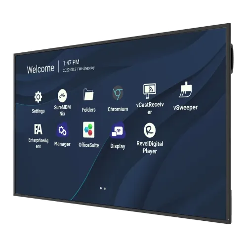 ViewSonic CDE7530 75" 4K UHD Wireless Commercial Display-IOSBD