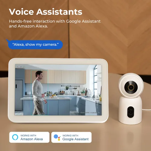 IMILAB C30 Dual 3K+3K Pan & Tilt Portable WiFi Camera