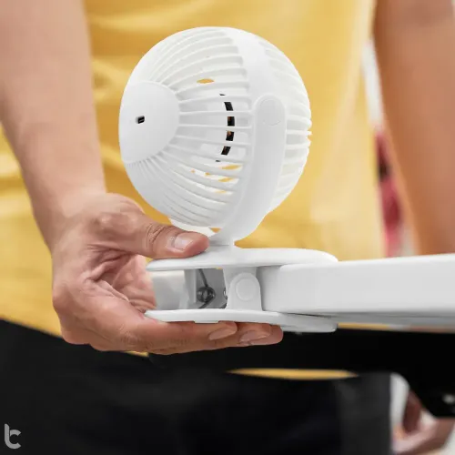 WiWU FS03 2 in 1 Table Clip Fan