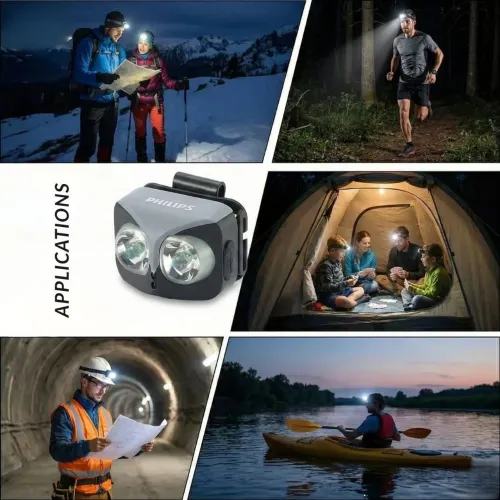 Philips SFL3342RH/56 LED Rechargeable Headlamp