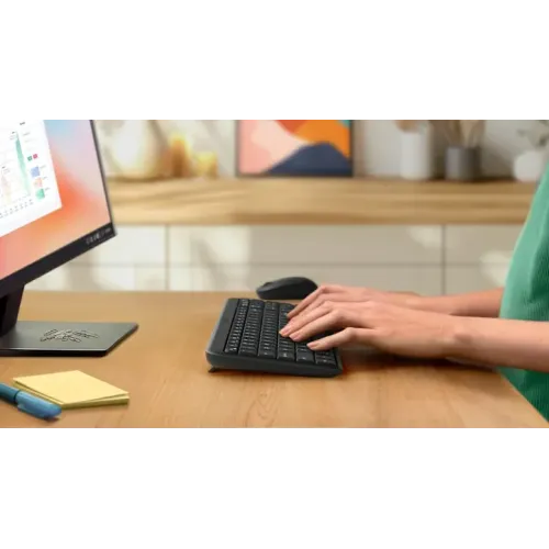 Logitech MK250 Wireless Keyboard Mouse Combo-IOSBD