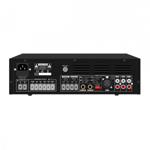 CMX EA-120 120W PA Amplifier with USB/SD & FM & Bluetooth-IOSBD