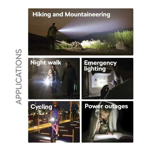 Philips SFL2143C4 LED Rechargeable Torch Light (4 Pcs)