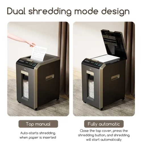 Deli ET089 32L Auto Paper Shredder-IOSBD