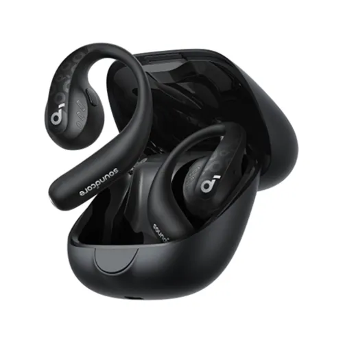 Anker Soundcore AeroFit Pro Midnight Black Bluetooth Open-Ear Earbuds
