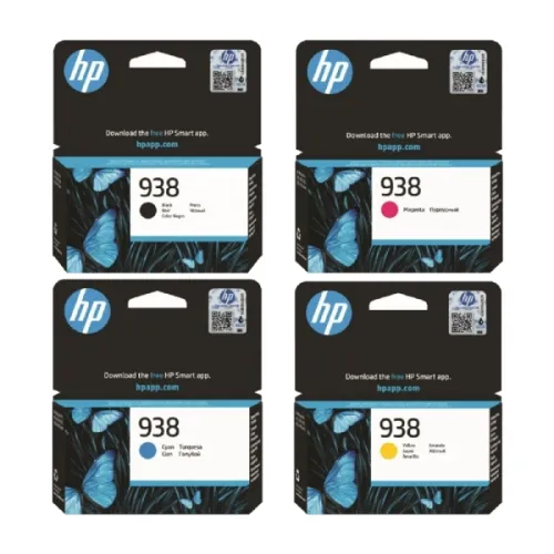 HP 938 Color Cartridge (Full Set)-IOSBD