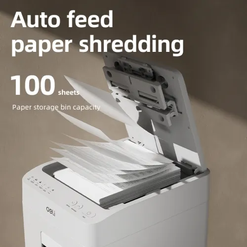 Deli ET081 26L Paper Shredder-IOSBD