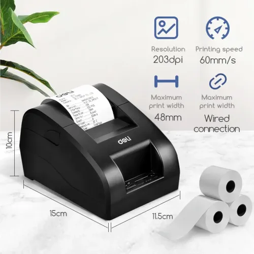 Deli ES420 Thermal POS Receipt Printer-IOSBD