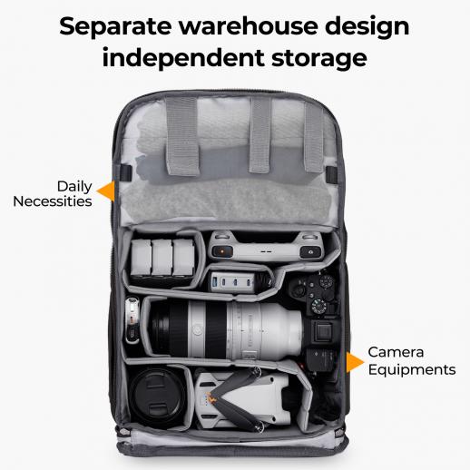Camera Backpack KF13.087AV5-IOSBD