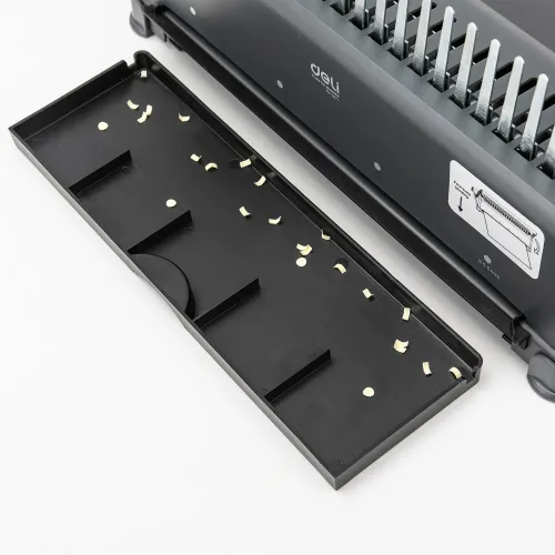 Deli E3871 350 Sheets Comb Spiral Binding Machine-IOSBD