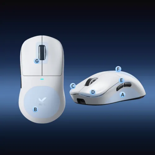 MCHOSE M7 Tri-Mode Wireless Gaming Mouse