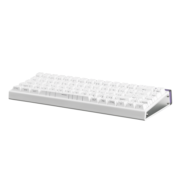 AULA HERO 68 HE Wired Hot-Swappable Magnetic Switch Gaming Keyboard, White Contour