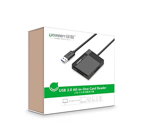 UGREEN ALL-IN-ONE USB 3.0 CARD READER (30231)-iosbd
