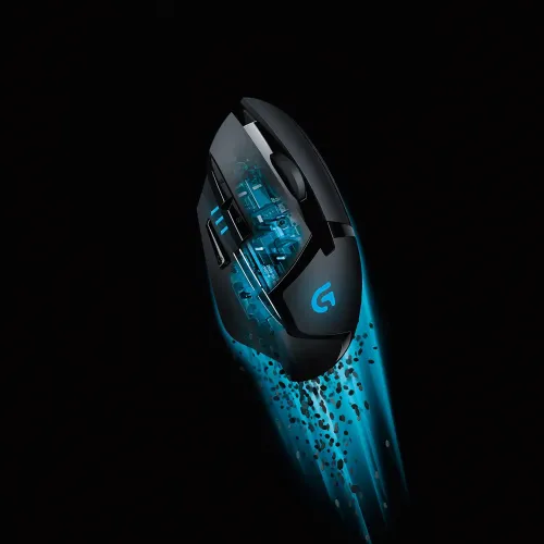 Logitech G402 Hyperion Fury ULTRA-FAST FPS GAMING MOUSE-IOSBD