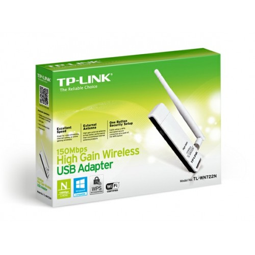 TP-Link WN722N 150Mbps High Gain USB WiFi Adapter