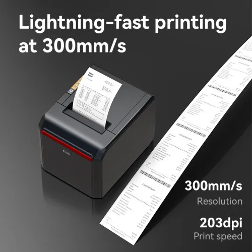 Deli ES302 Thermal Receipt POS Printer-IOSBD