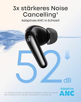 Anker SoundCore P31i ANC Black Bluetooth Earbuds-iosbd