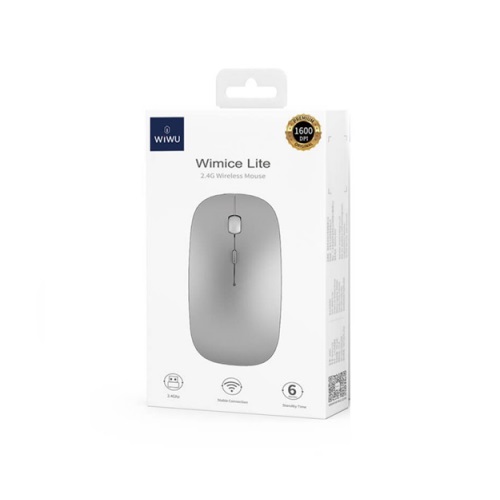 WiWU WM102 WiMICE Lite 2.4G Rechargeable Wireless Bluetooth Mouse-IOSBD