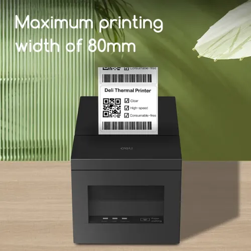 Deli E801PN Direct Thermal Receipt Printer-IOSBD