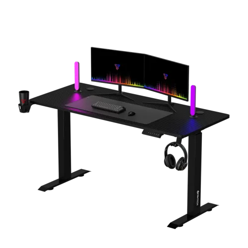 Fantech GD914 Height Adjustable Rising Gaming Desk Table