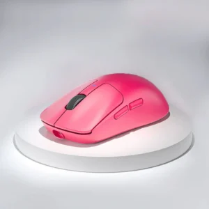 AULA SC680 Yellow / Pink PAW3395 26K DPI 1000Hz Tri-Mode Wireless Gaming Mouse