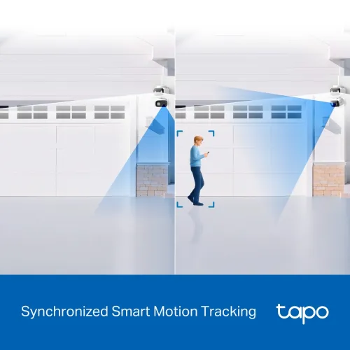 TP-Link Tapo C246D 3MP Dual Lens Pan/Tilt WiFi Camera]