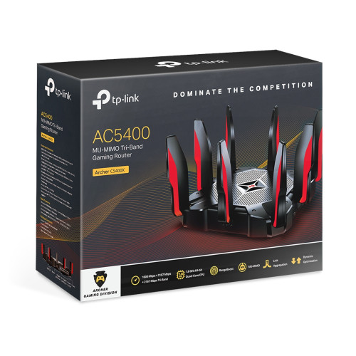 TP-Link Archer C5400X AC5400 Tri-Band Gaming Router-iosbd