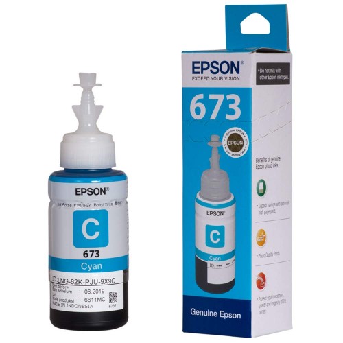 Epson C13-T6732 Cyan Ink Bottle-IOSBD