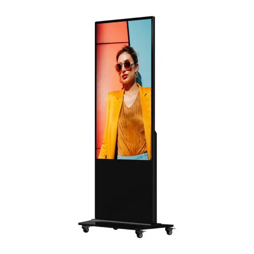 Hikvision DS-D6055UN-D/S 55" 4K UHD Android Floor Standing Digital Signage Display