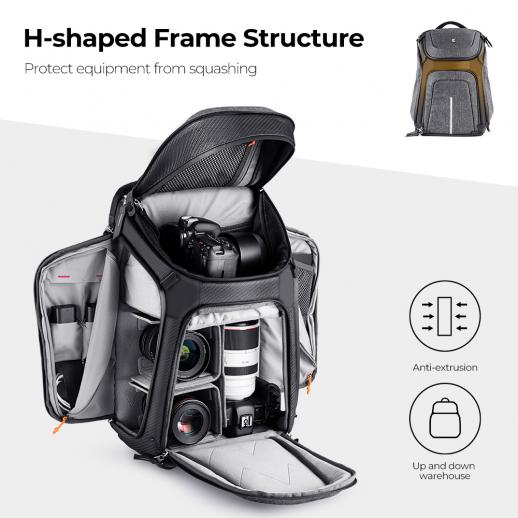 Camera Backpack KF13.105-IOSBD