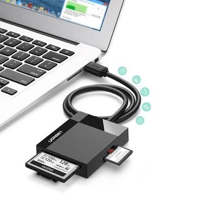 UGREEN ALL-IN-ONE USB 3.0 CARD READER (30231)-iosbd