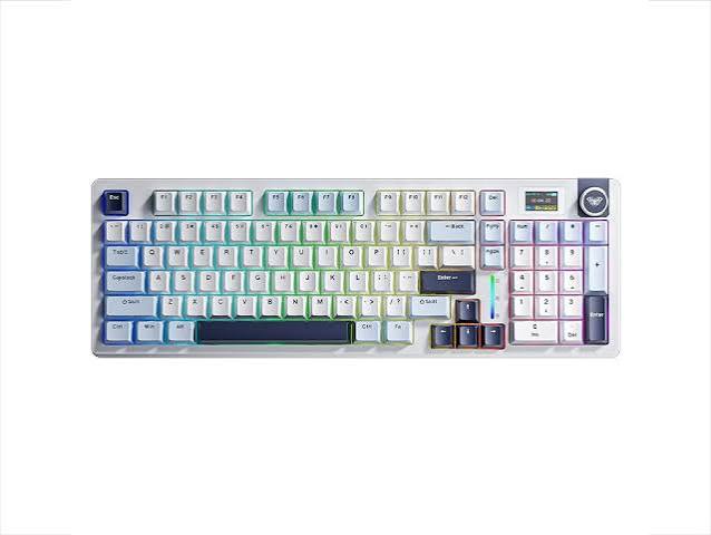 AULA S98 PRO Glacier Blue Star Vector Gaming Keyboard