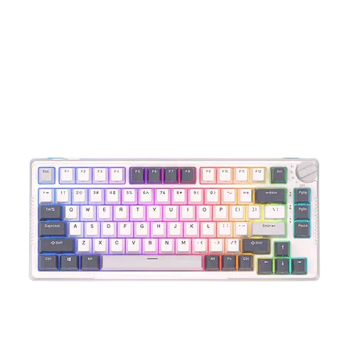 Royal Kludge RK H81 Tri-Mode RGB Hot-Swappable Mechanical Gaming Keyboard