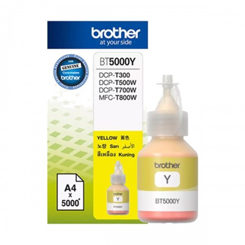 Brother BT5000Y Yellow Ink Bottle-IOSBD