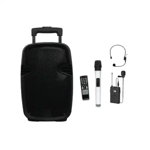 CMX TS-12 180W Portable PA System (1 Hand + 1 Head Mic)-IOSBD