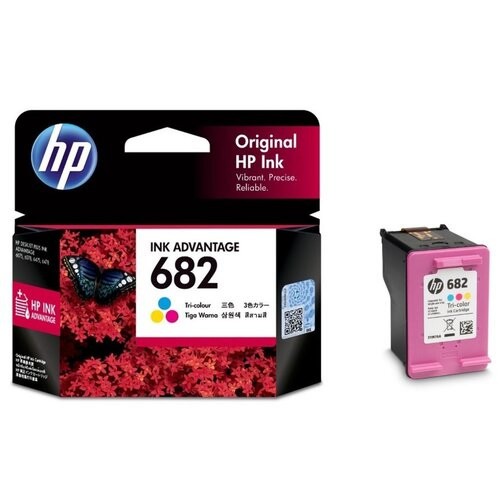 HP 682 Tri-Color Original Ink Advantage Cartridge-IOSBD