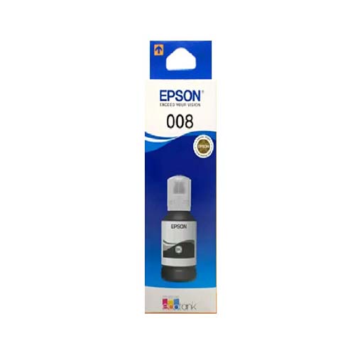 EPSON 008 Black Ink Bottle (Bundle With Full Set)-IOSBD