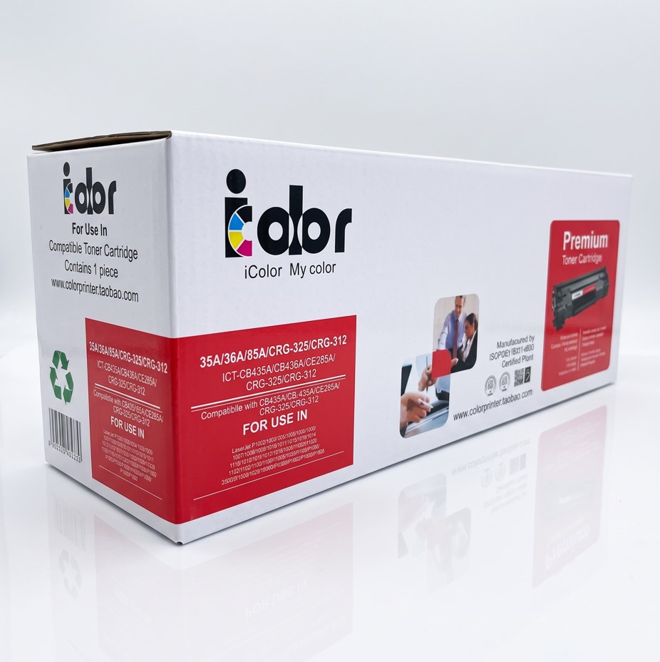 I Color 85A (CE285A) Black Laser Toner