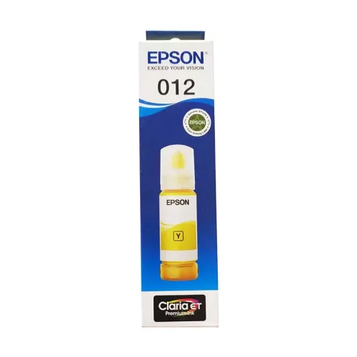 Epson 012 Yellow Ink Bottle (Bundle With Full Set)-IOSBD