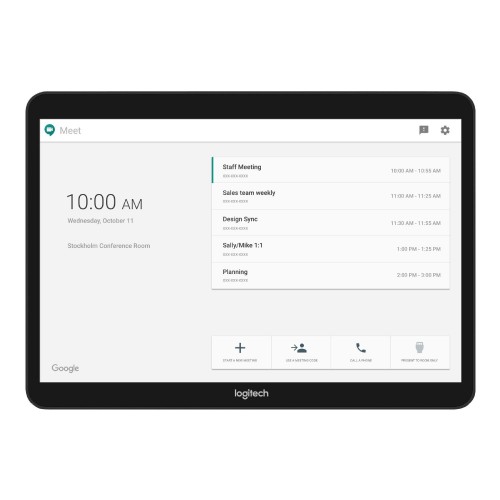 Logitech Tap for one Touch Video Conference Controlling-IOSBD