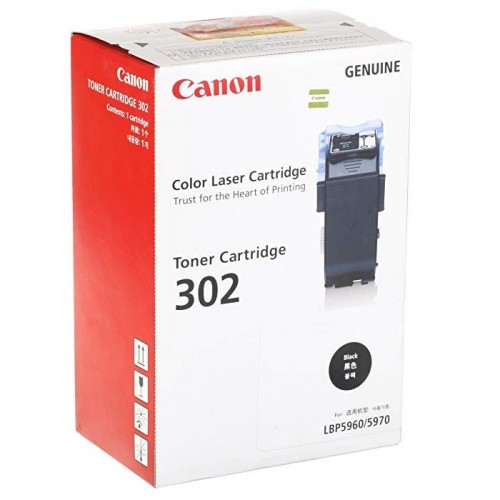 Canon 302 Black Cartridge-IOSBD