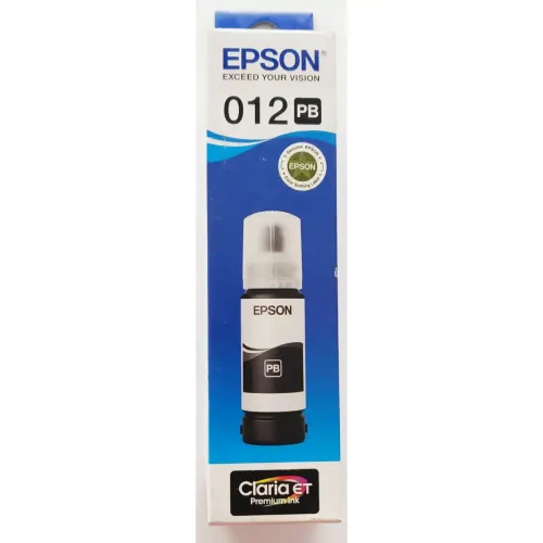 Epson 012 Photo Black Ink Bottle (Bundle With Full Set)-IOSBD