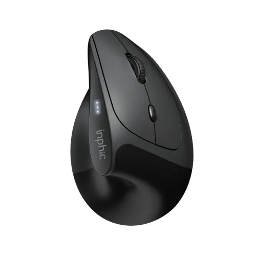Inphic X9 PRO Vertical Ergonomic Tri Mode Wireless Mouse