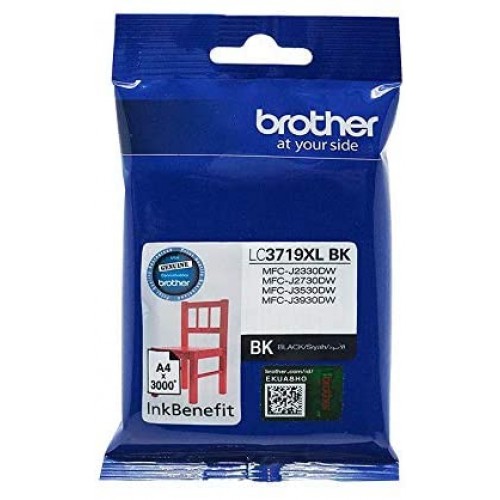 Brother LC3719XL-BK Black Ink Cartridge-IOSBD