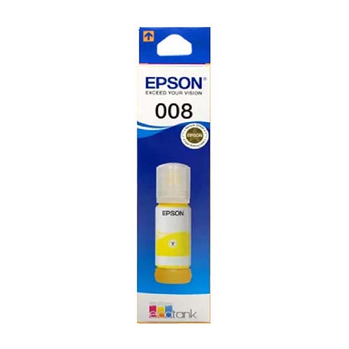 EPSON 008 Yellow Ink Bottle (Bundle With Full Set)-IOSBD