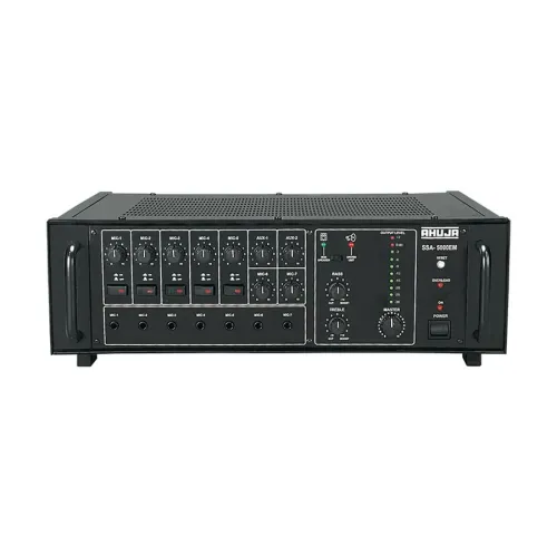 Ahuja SSA-5000EM 500 Watt PA Mixer Amplifier-IOSBD