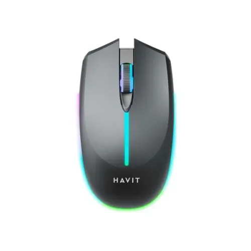 Havit MS68GT RGB Optical Wireless Mouse-IOSBD